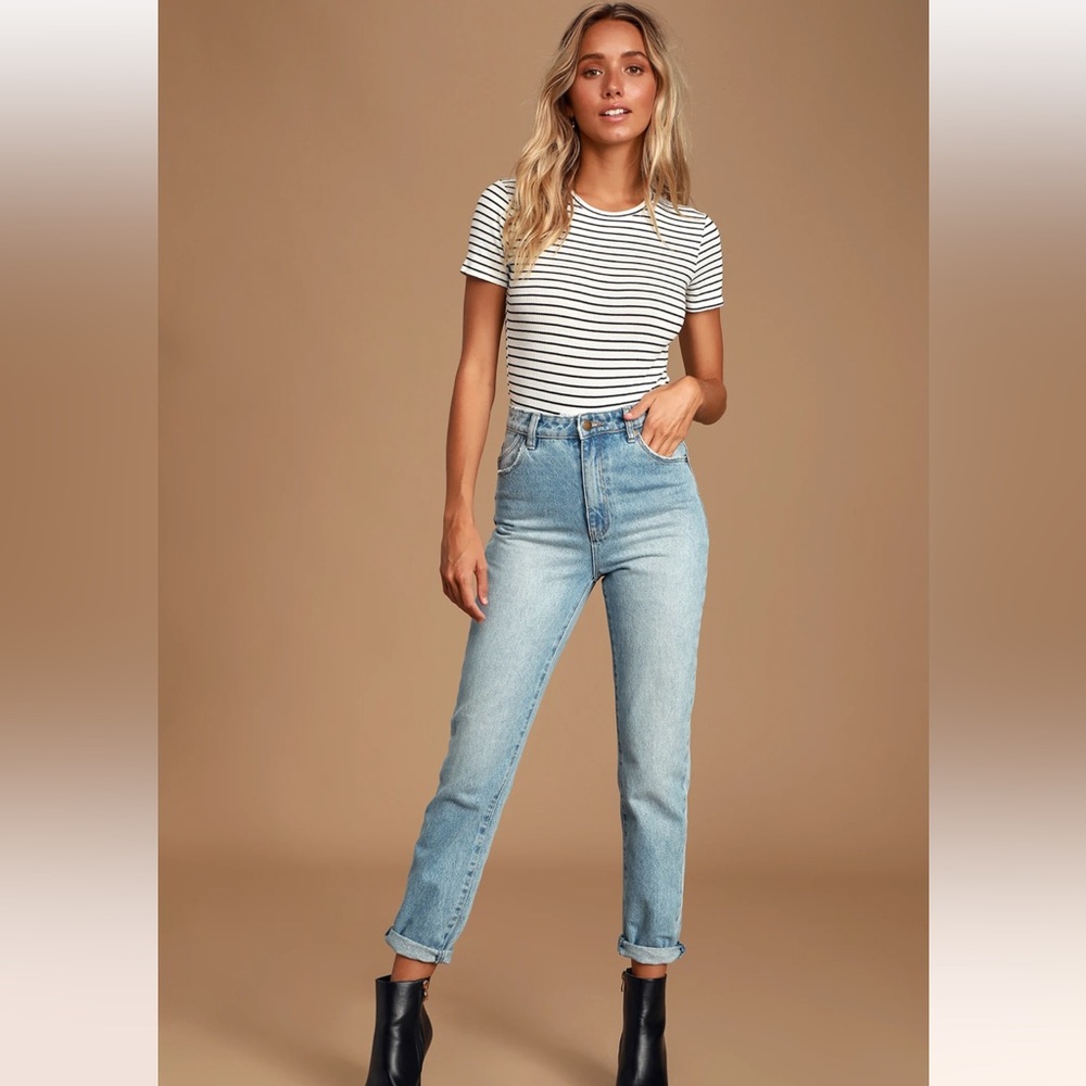 Lulu’s Striped Bodysuit